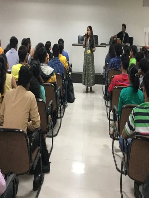 Voice Workshop with KES Shroff college, Mumbai